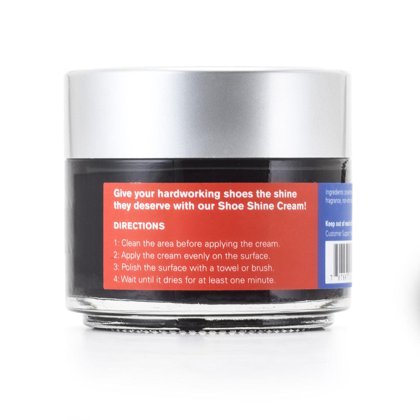 Brown Cream Shoe Polish, 3.38oz.