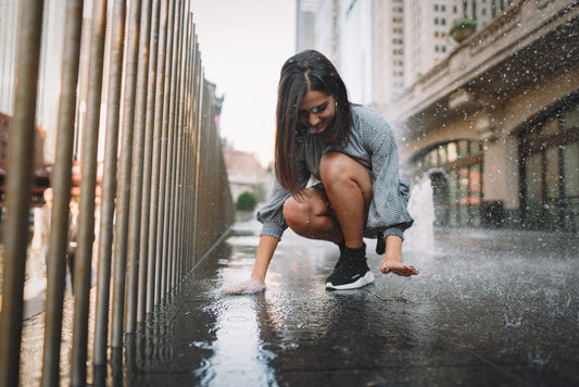 can you waterproof mesh running shoes