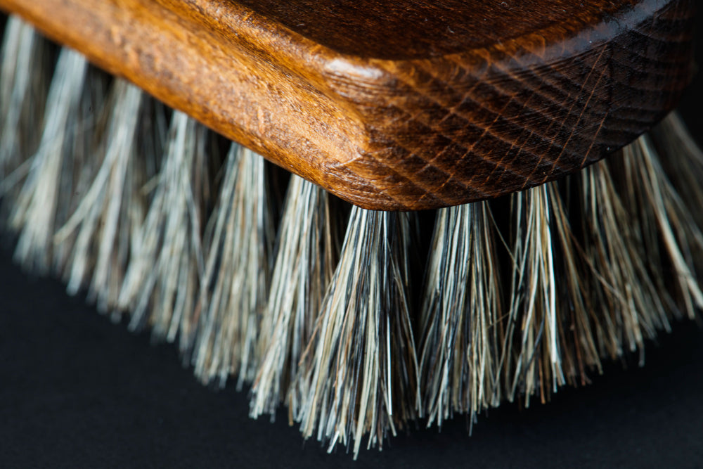How to Clean A Shoe Shine Brush 