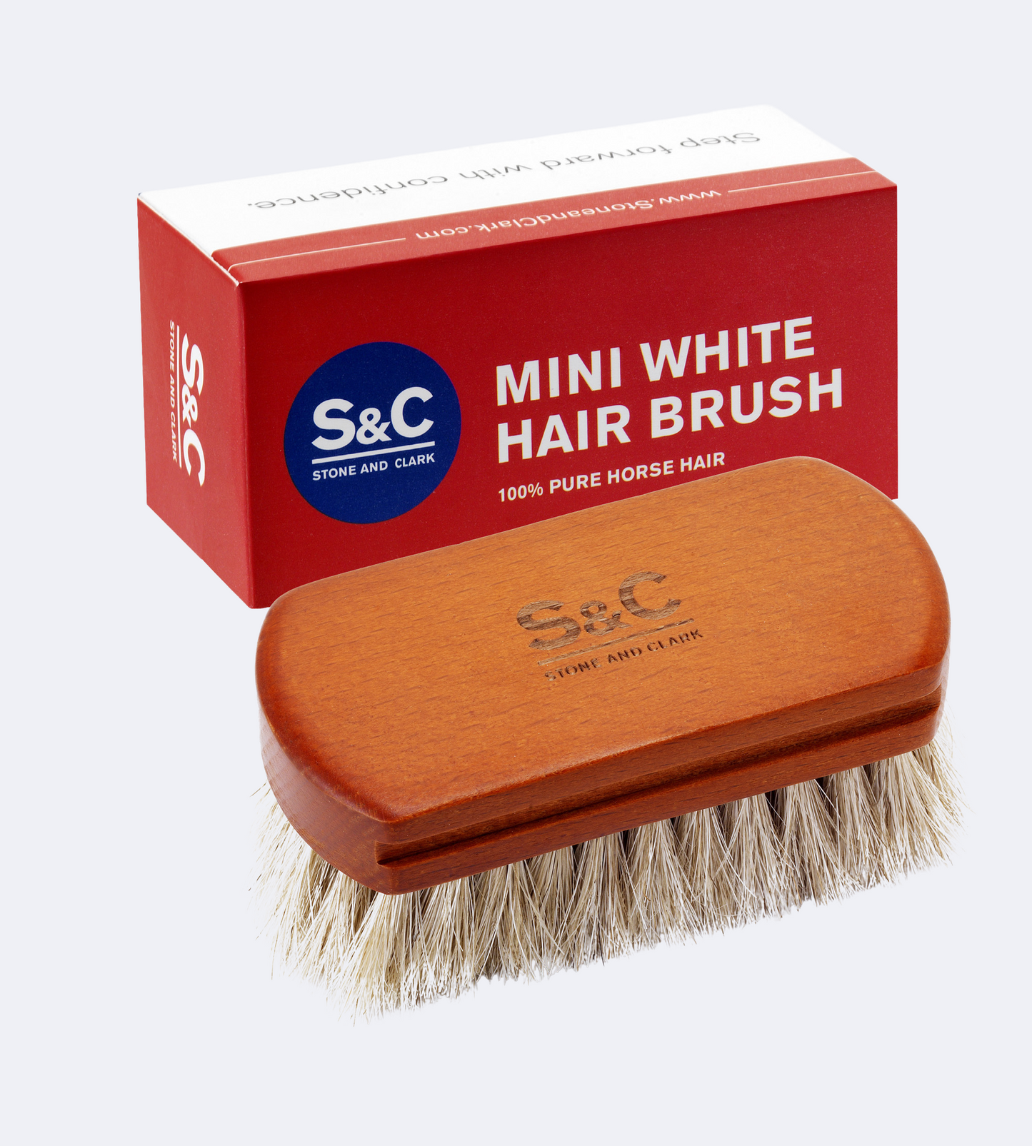 Portable Mini Horsehair Shoe Brush