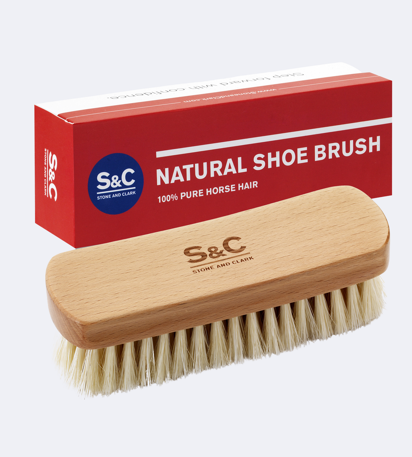 Premium Horse Hair Shoe Brush – Gentle Leather Polishing