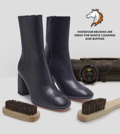 12PC Leather Shoe Shine & Care Kit for Men & Women