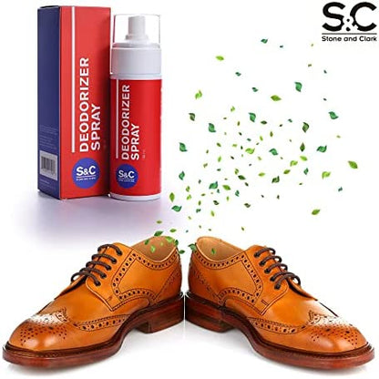 Natural Shoe & Foot Deodorizer Spray - Eucalyptus Mint, 5.29 Oz.