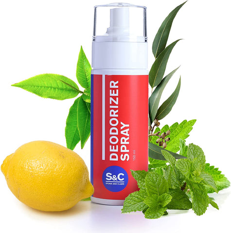 Natural Shoe Deodorizer Spray and Foot Spray, 5.29 Oz.