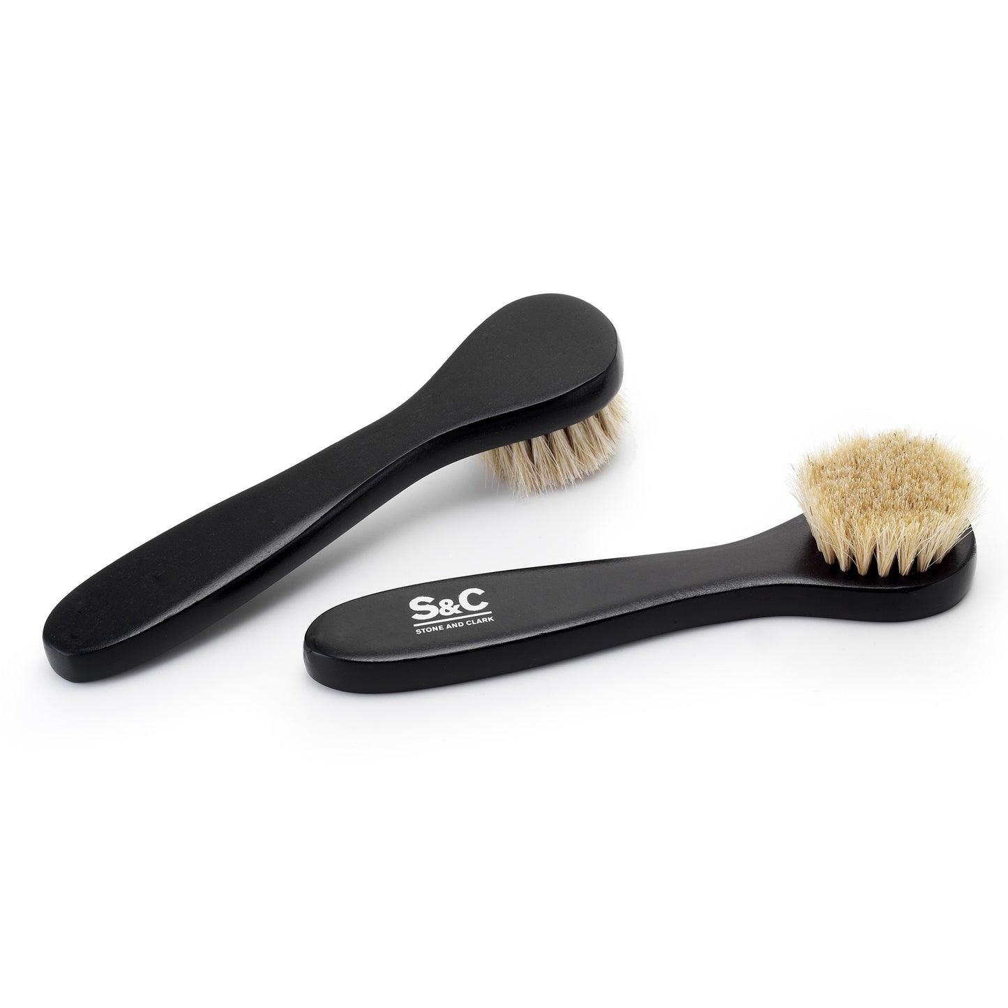 Deluxe Horse Hair Shoe Brush Set