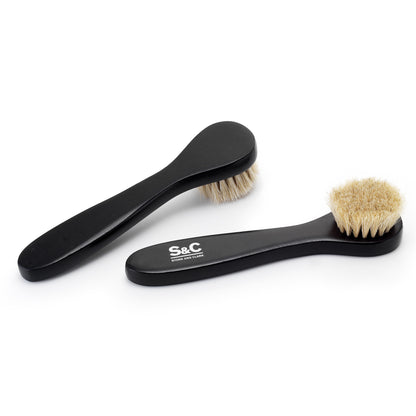 Deluxe Horse Hair Shoe Brush Set
