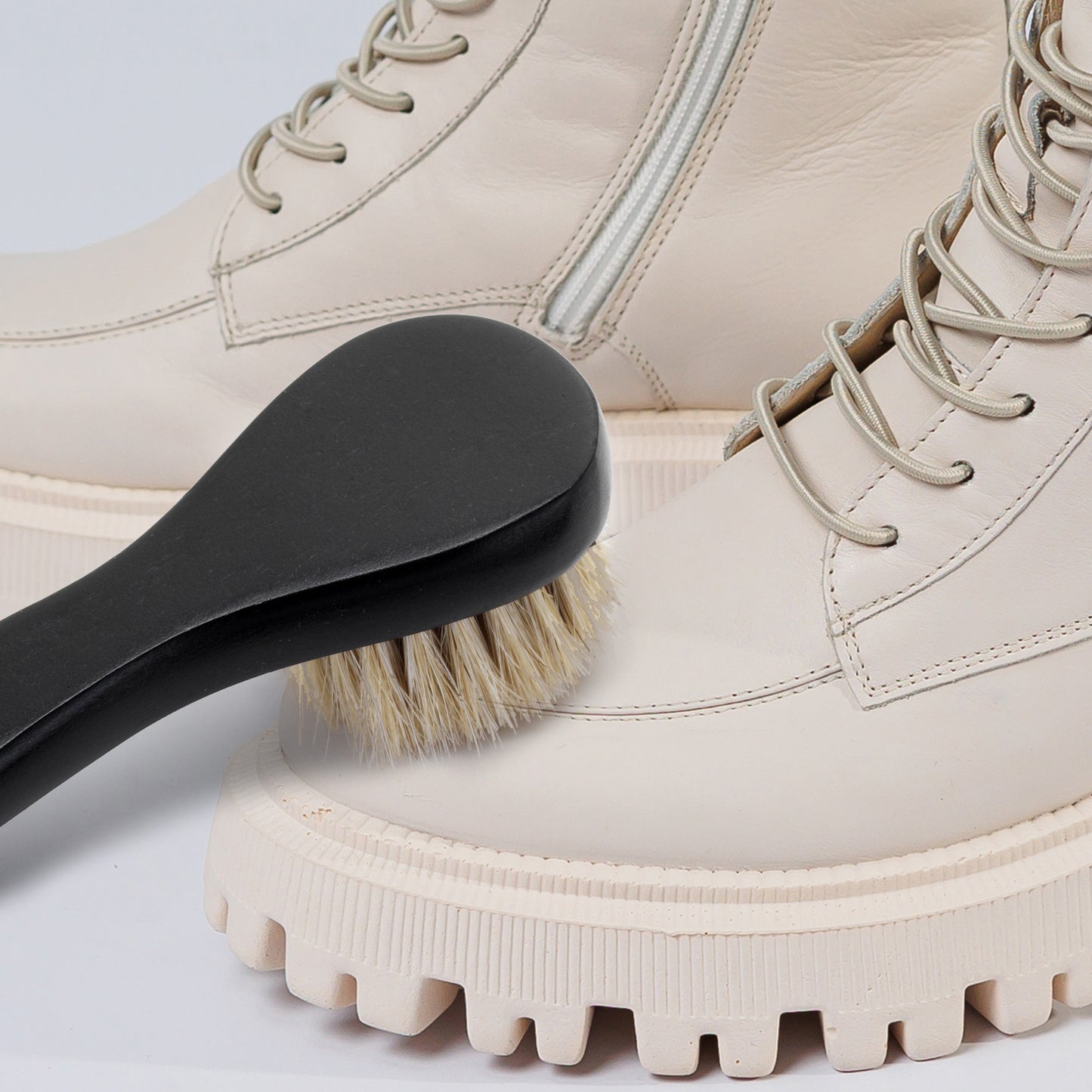 Deluxe Horse Hair Shoe Brush Set