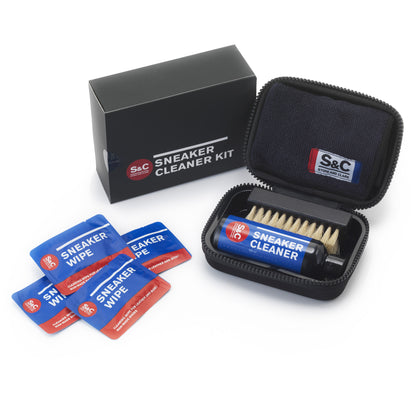 Travel Friendly Shoe Cleaning Kit with Quick Wipes