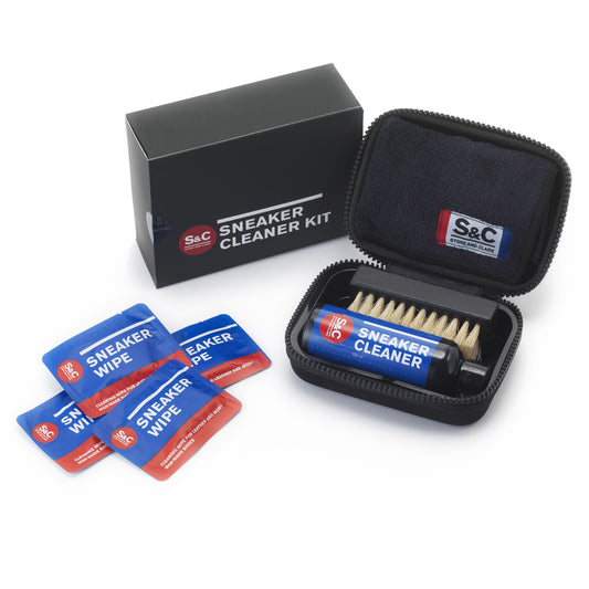 Travel Friendly Shoe Cleaning Kit with Quick Wipes