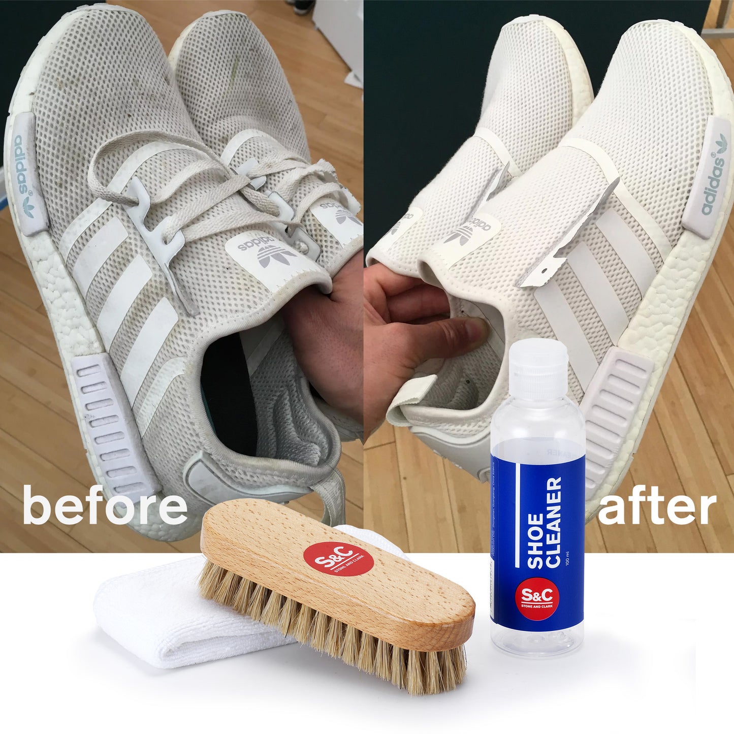 Compact Sneaker Cleaner: Easy On-the-Go Kit