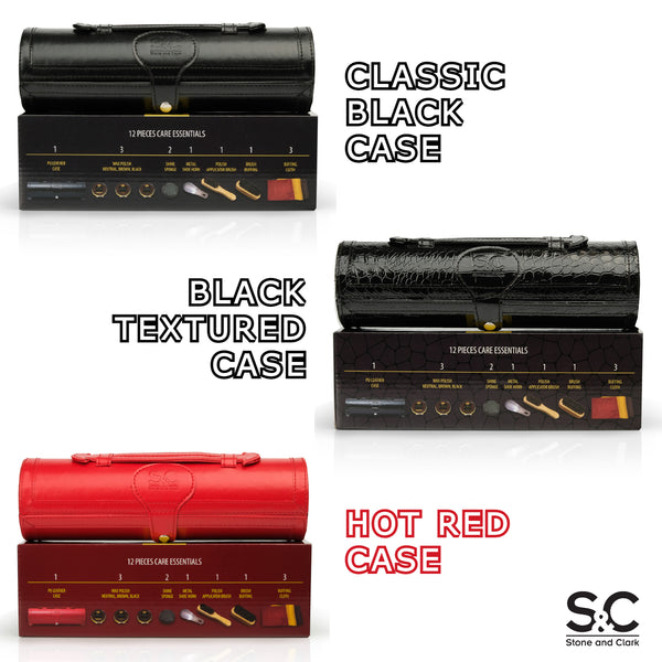 Stone & Clark 12PC Shoe Polish & Care Kit
