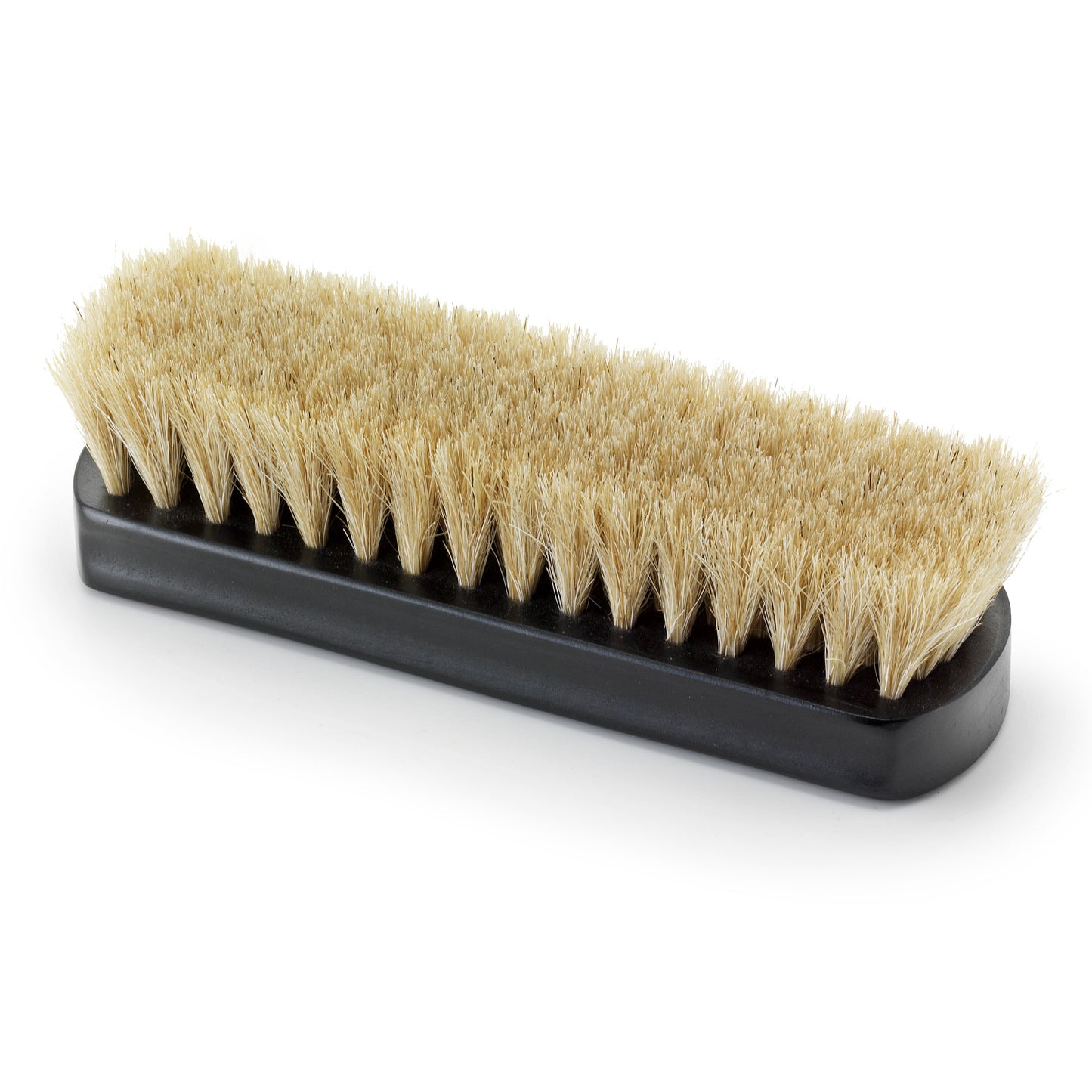 White Horsehair Leather Shoe Brush