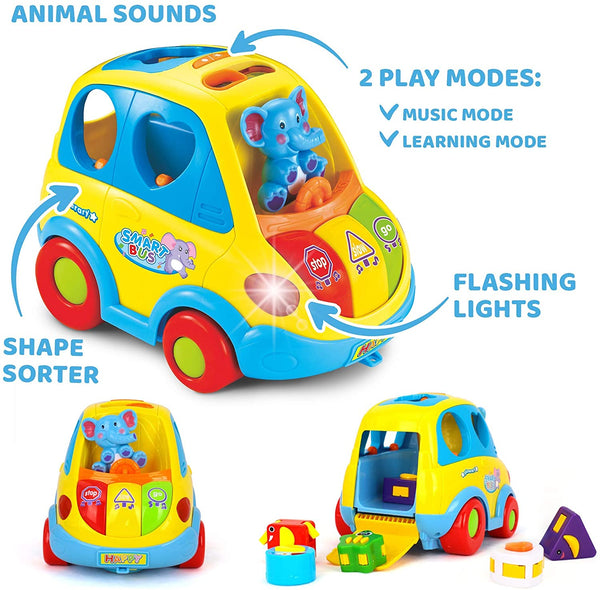 Car Shape Sorter with Music and Lights