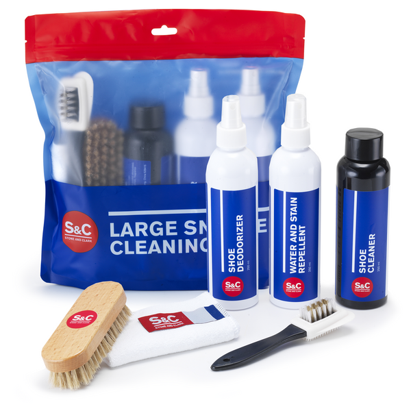 Large Shoe Cleaner Sneakers Kit - Premium Shoe Cleaning Kit for Suede, Nubuck, Leather, Sneakers & More