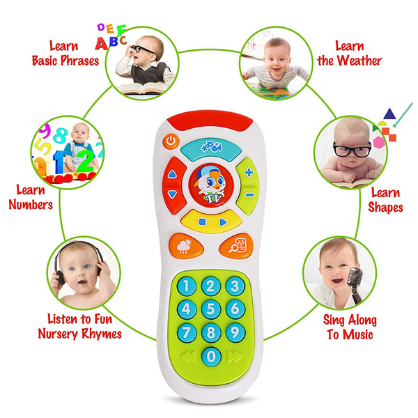 Stone and Clark My Remote, My Program – Baby Remote Control Toy For Kids 6-Months and Older