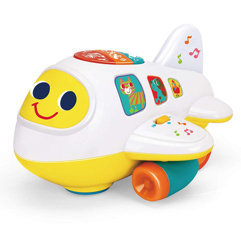 Stone and Clark Bump 'n Go Learning Airplane Toy – For Babies 6+ Months