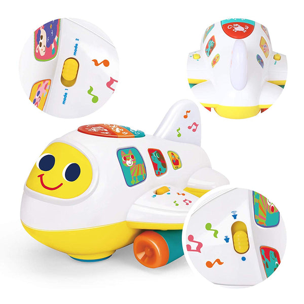Stone and Clark Bump 'n Go Learning Airplane Toy – For Babies 6+ Months