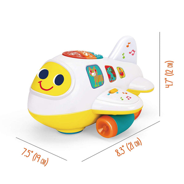 Stone and Clark Bump 'n Go Learning Airplane Toy – For Babies 6+ Months