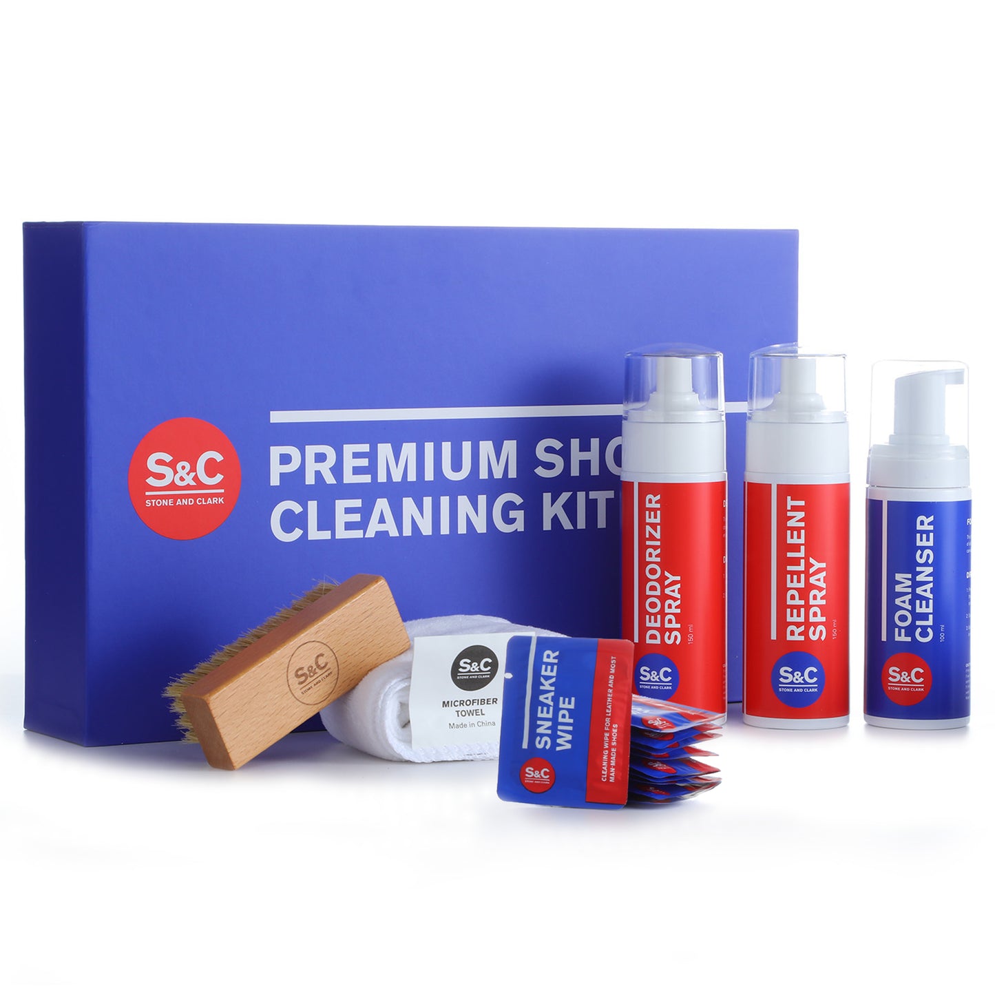 Premium Sneaker Care Kit: Cleaner & Protector