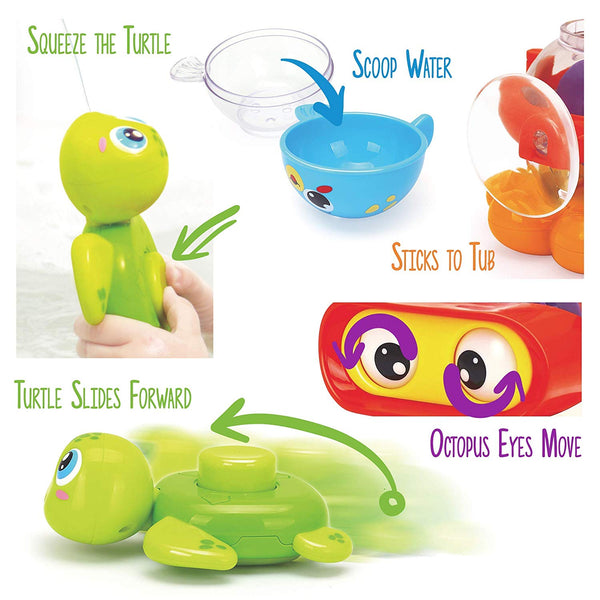 Stack 'n Squirt Baby Bath Toy for For Toddlers 9+ Months